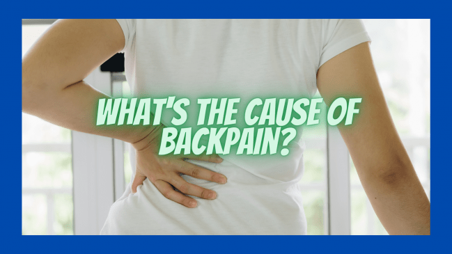 What's the cause of back pain?